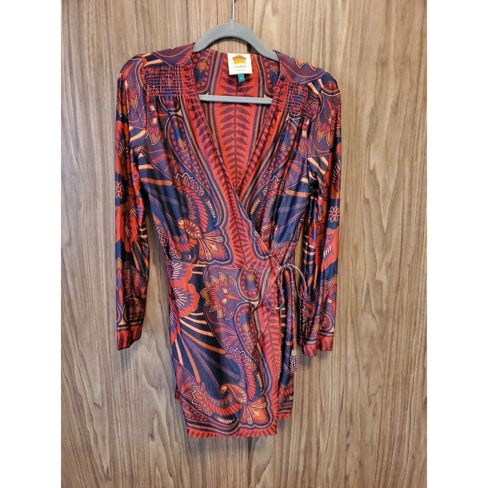 Farm Rio wrap dress